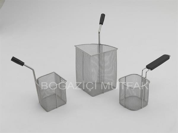 Paslanmaz Mantı ve Makarna Sepeti 25x16x20 cm