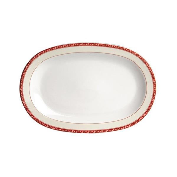 Porselen Daphne Kayık Tabak 22Cm    