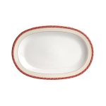 Porselen Daphne Kayık Tabak 22Cm    