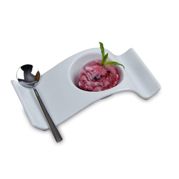 Porselen Beyaz Otel Sorbe Tabağı 20Cc  