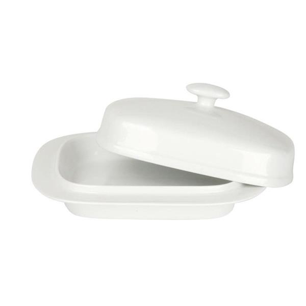 Porselen Ortak Ürünler Kapaklı Peynir Tereyağ Tabağı