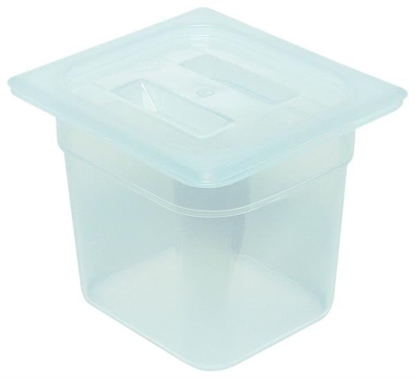Yarı Saydam Polipropilen GN 1/6 16,2x17,6 cm