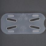 Yarı Saydam Polipropilen Bir Bölü Dokuz Boy Dip Süzgeç GN 1/9 10,8x17,6 cm