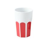 Porselen Kırmızı Bardak 230Cc      