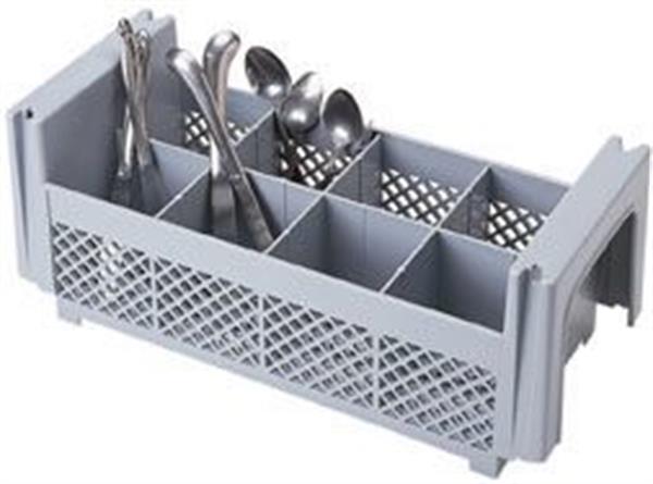 Camrack 8 Bölmeli Yarım Boy Çatal - Bıçak Basketi