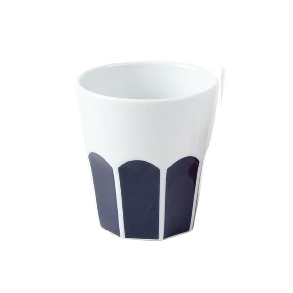 Porselen Marine Lacivert Bardak