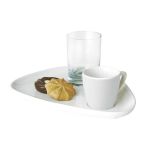 Porselen Beyaz Üçgen Kahvaltı Tabağı 22C