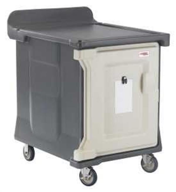 Alçak 10 Tepsili Yemek Servis Arabası Düşük Profil