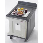 Alçak 10 Tepsili Yemek Servis Arabası Düşük Profil