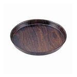 Parlak Yüzeyli Kayın Ahşap Tepsi