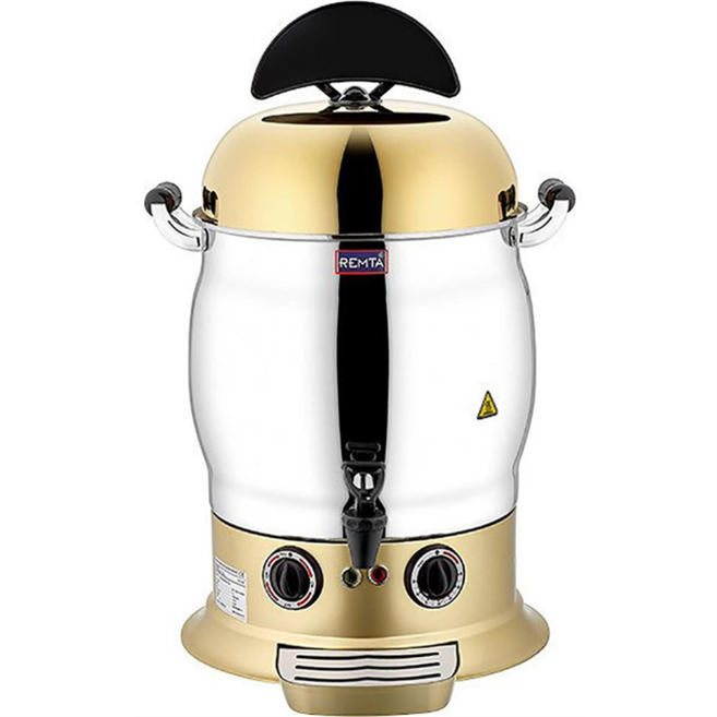 Çelik Model Sahlep ve Sıcak Çikolata Isıtıcı Gold 15 Litre CS6
