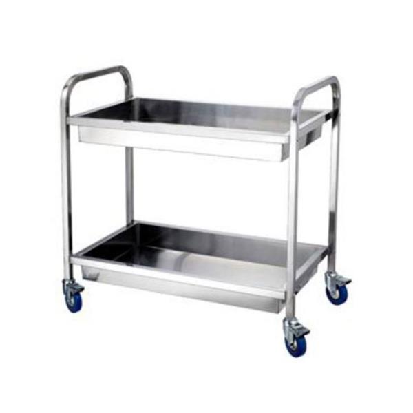 2 Katlı Bulaşık Toplama Arabası