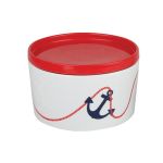 Porselen Marine Saklama Kabı Kapaklı