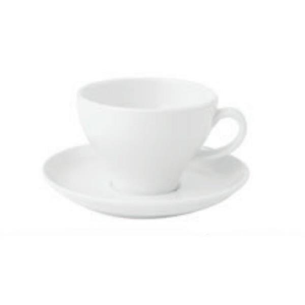 Porselen Beyaz Tabaklı Kahve Fincanı 90C