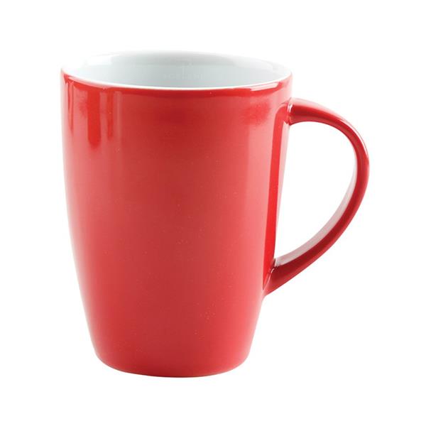 Porselen Kırmızı Kupa 285Cc       