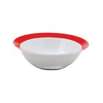 Porselen Kırmızı Bordür Kase 15Cm    