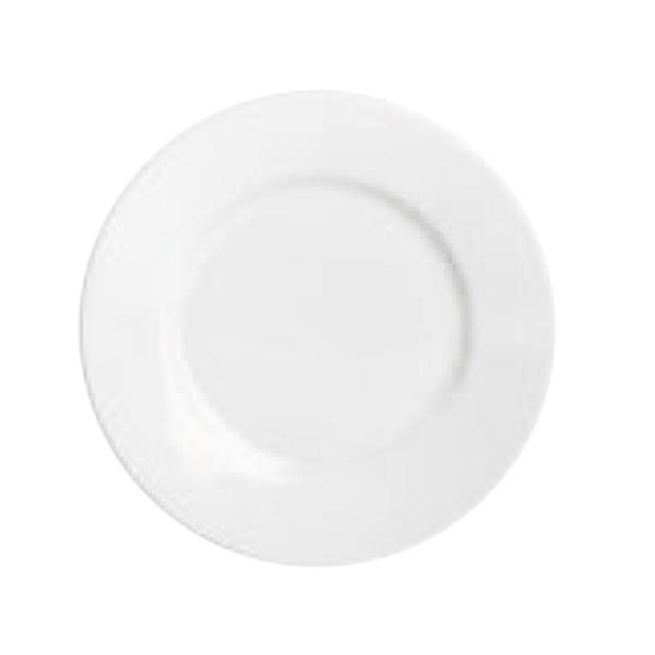 Porselen Bella Beyaz Düz Tabak 19Cm   