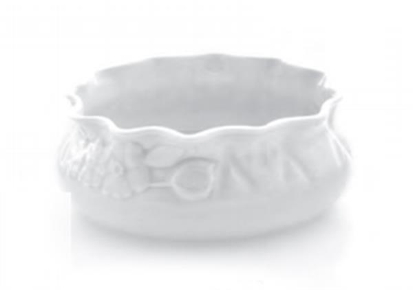 Dekoratif Rölyefli Kase Dekorsuz 17 cm