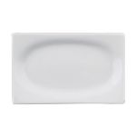 Porselen Zen Beyaz Mini Kayık Tabak 11Cm