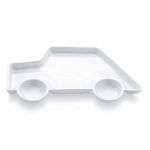 Porselen Yardımcı Parçalar Dekoratif Araba Servis Tabak 33x21 cm