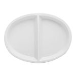 Porselen Delta 2 Bölmeli Kahvaltılık 13 cm