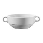 Porselen Dünya Konsome Kase ve Tabağı