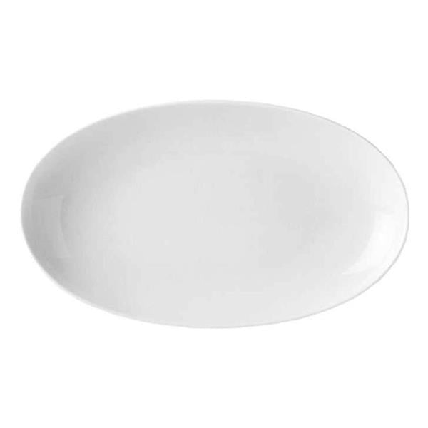 Porselen Elips Kayık Tabak