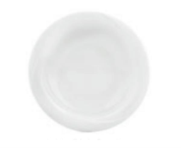 Porselen Troy Beyaz Çukur Tabak 22Cm  