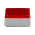 Porselen Kırmızı Kahvaltı&Çerez Tabağı 1