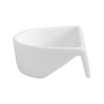 Porselen Yardımcı Parçalar Oval Kulplu Sosluk