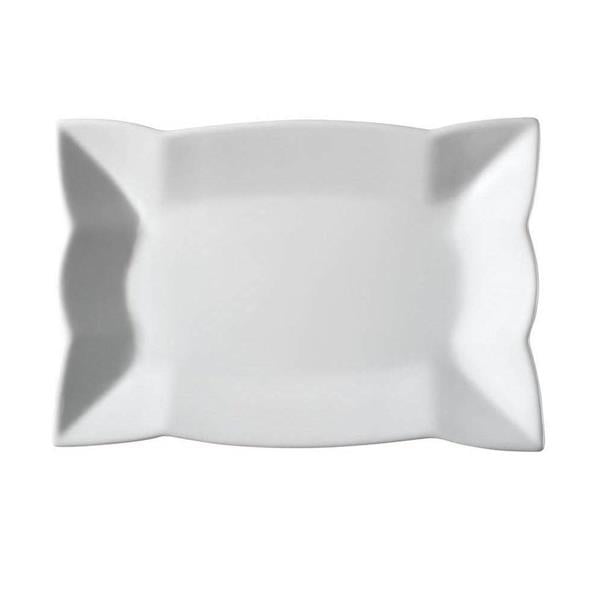 Porselen Fiyonk Kayık Tabak