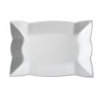 Porselen Fiyonk Kayık Tabak