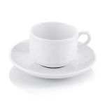 Porselen Flora Kahve/Nescafe/Çay Fincanı ve Tabağı