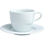 Porselen Barselona Nescafe Fincanı ve Tabağı 180 cc