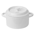 Porselen Bistro Kulplu Fırın Kabı