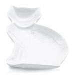 Porselen Yardımcı Parçalar Kedi Servis Tabağı 13,20,31 cm