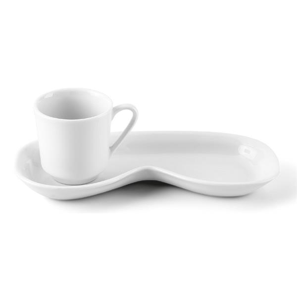 Porselen Espresso Kahve Servis Tepsisi