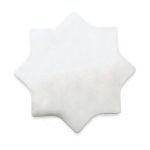 Porselen Meze Tek Lokma Tapas Sekizgen Yıldız Dekorsuz 26 cm