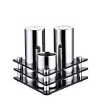 3'lü Üçgen Tuzluk Takımı ( Mat )