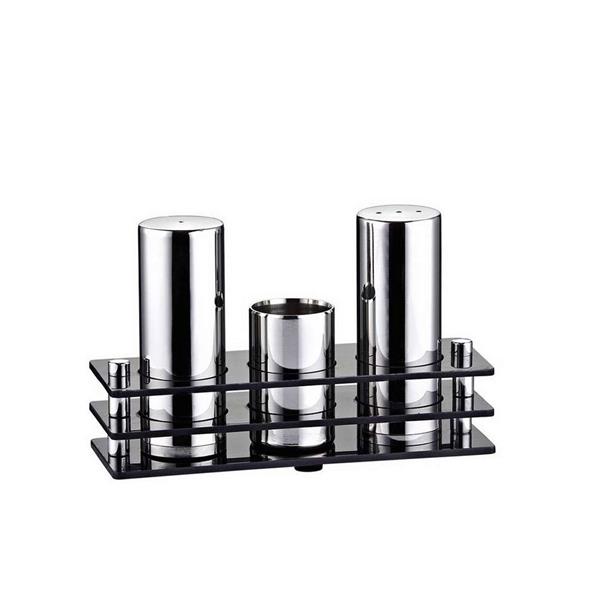 3'lü Dikdörtgen Tuzluk Takımı ( Mat )