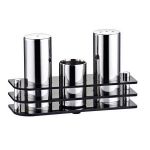 3'lü S Model Tuzluk Takımı (Mat)