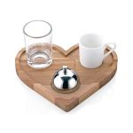 Kalp Türk Kahve Sunumu