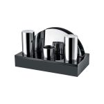 Pleksi Standlı Tuzluk Peçetelik Takımı