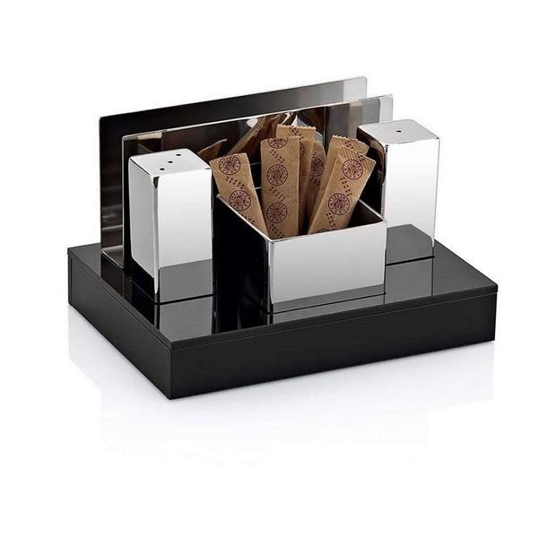 Pleksi Standlı 4'lü Tuzluk Takımı