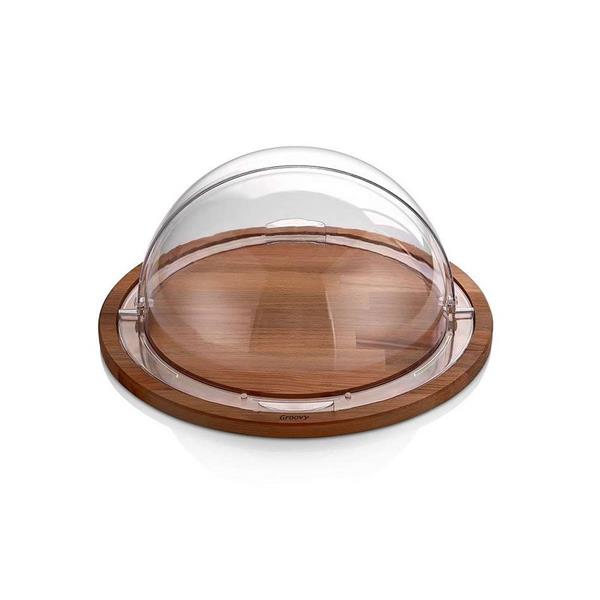 Ahşap Altlıklı Polikarbonat Rolltop Yuvarlak