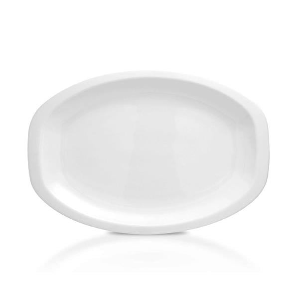 Porselen Açık Büfe Kayık Tabak 29 cm