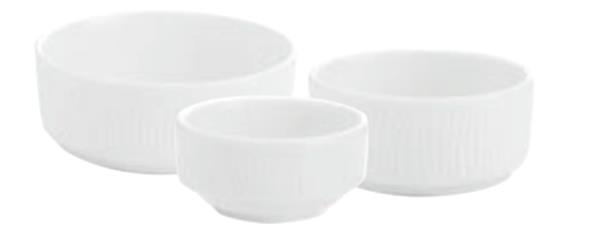 Porselen Lara Beyaz Tereyağ-Reçellik 10C