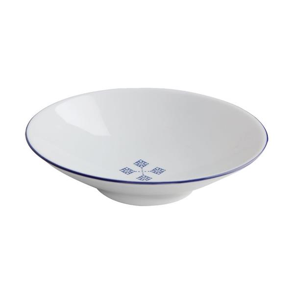 Porselen Blue Passion Çukur Tabak