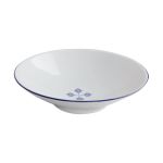 Porselen Blue Passion Çukur Tabak