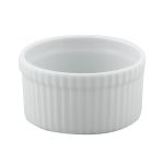 Porselen Beyaz Fırın&Güveç Kabı 6Cm   